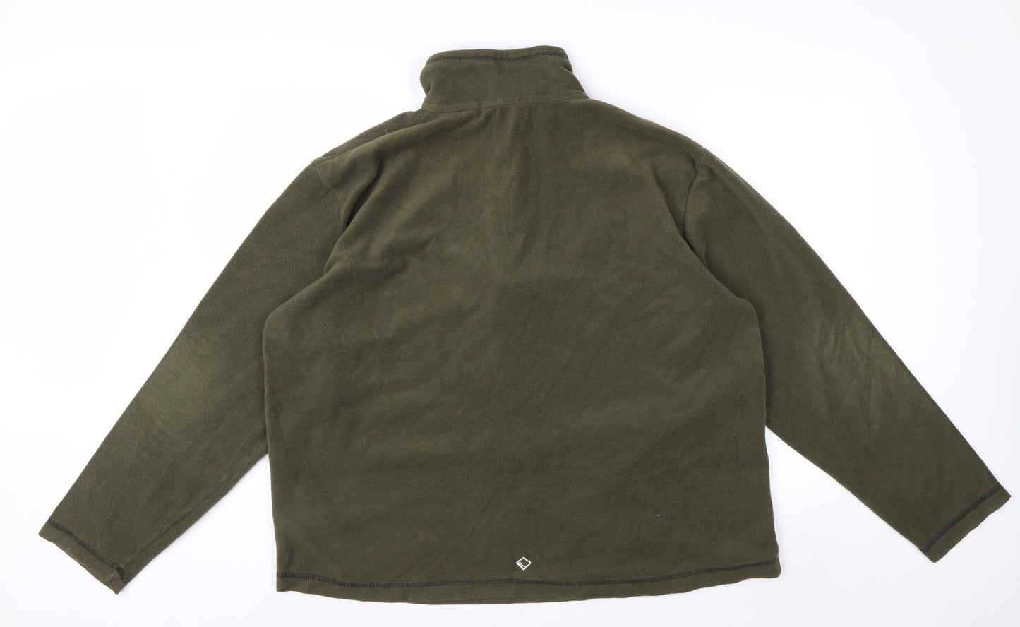 Regatta Men’s Green 2XL Fleece Pullover Sweatshirt Outdoor Zip