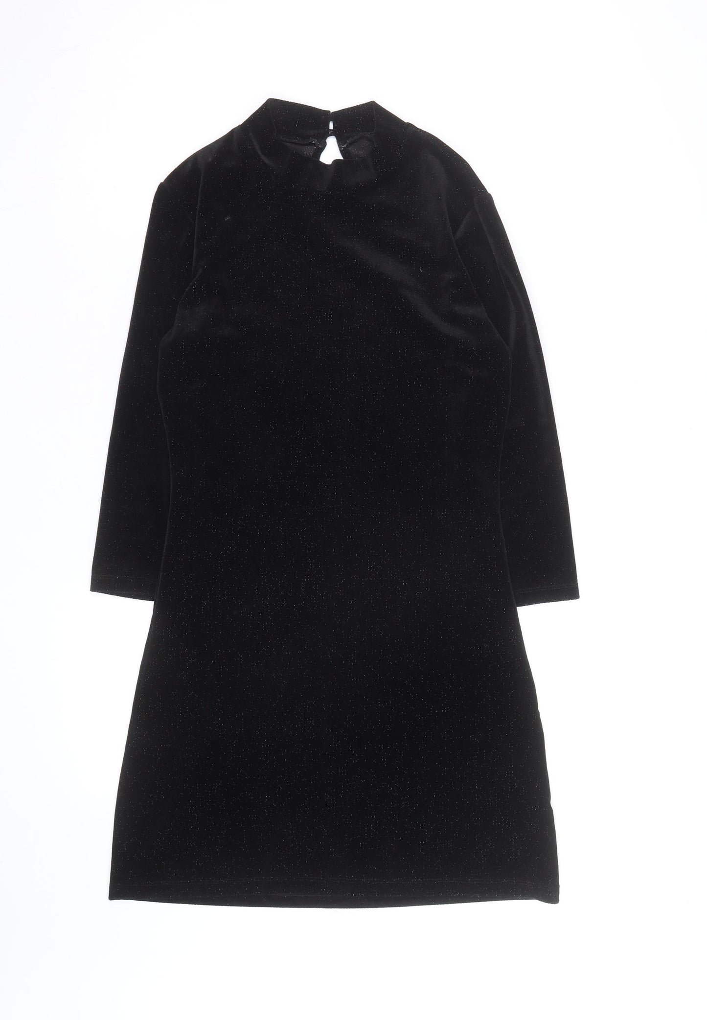 Forever 21 Women’s Black Velvet Bodycon Party Dress Size S