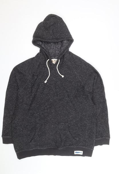 Mollusk Mens Grey XL Pullover Hoodie Cotton Blend Regular Fit