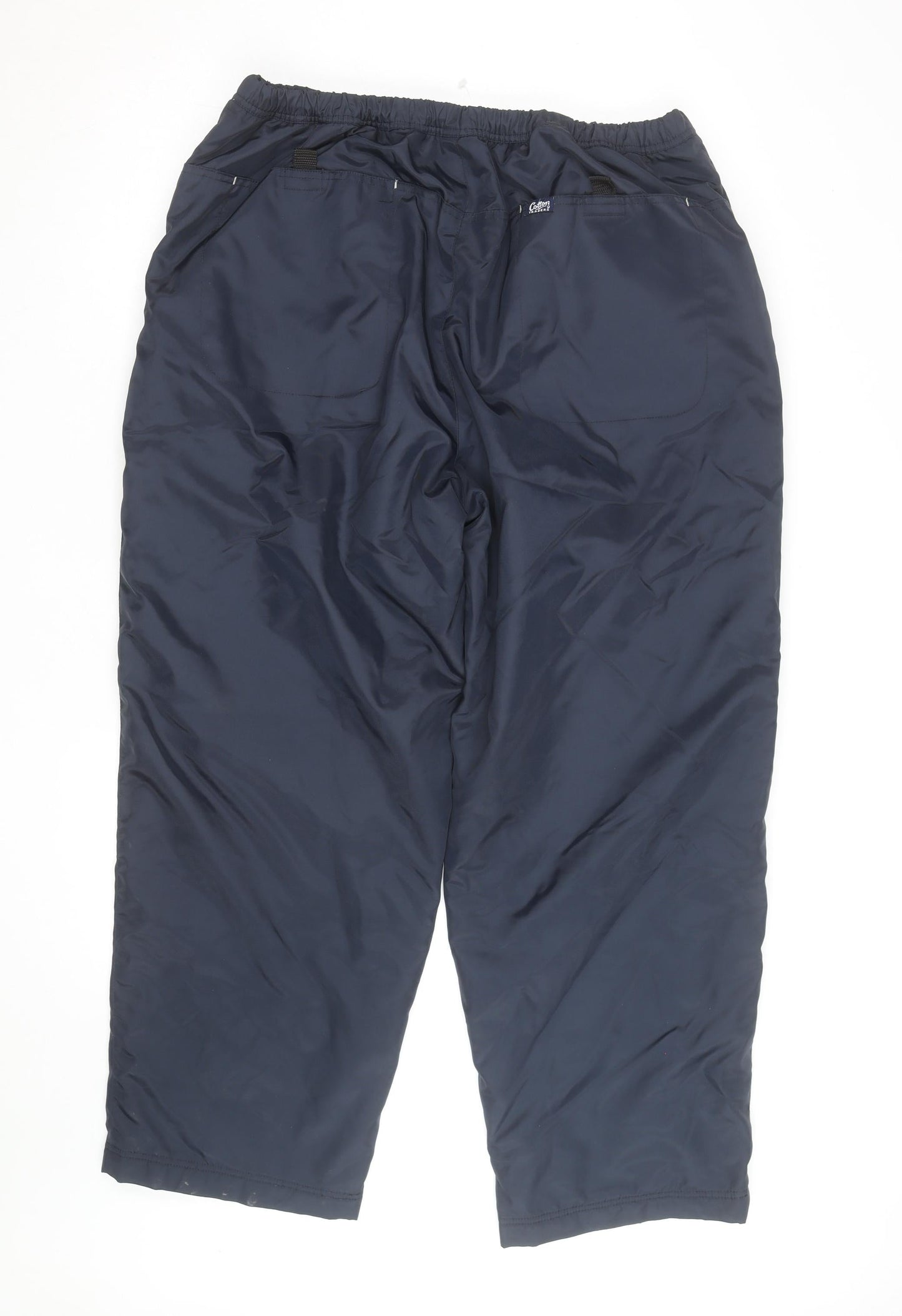 Cotton Traders Women Blue Fleece Lined Snow Pants XL