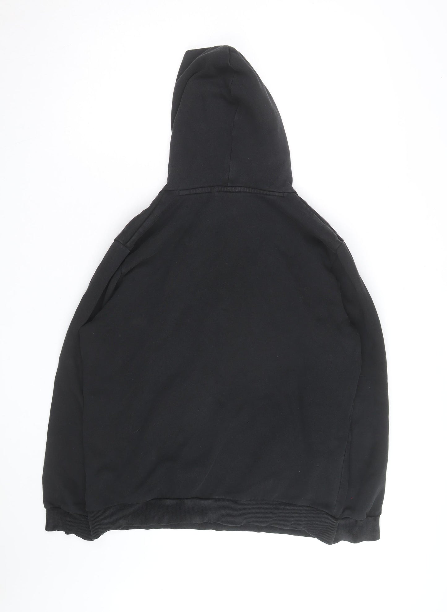 Puma Men's Black Pullover Hoodie M Graphic Logo Casual Wear