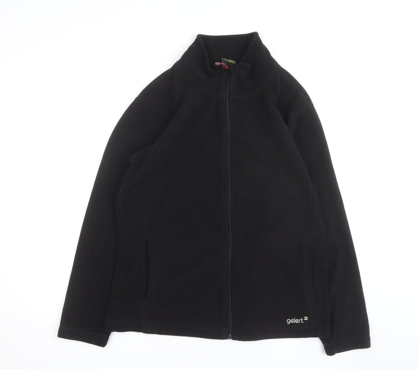 Gelert Women Black Fleece Full Zip Jacket Size 18 Regular Fit