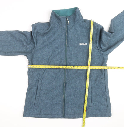 Regatta Women Blue Full Zip Fleece Lined Jacket Size 18 Outdoor Hiking