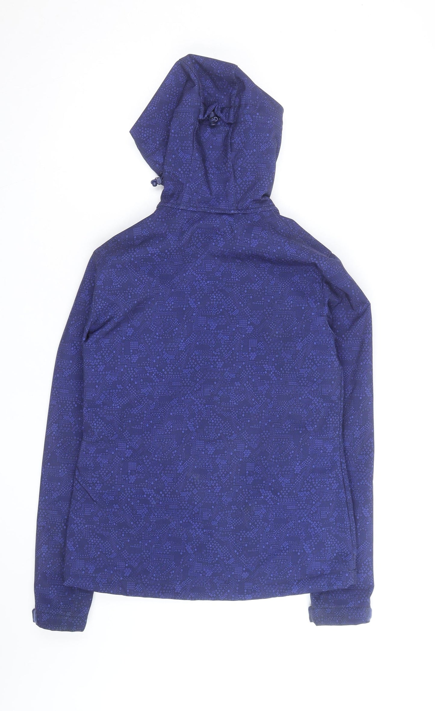Mountain Warehouse Women's Blue Size 14 Softshell Hooded Jacket