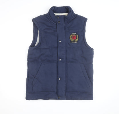 Kooga Men's Blue Padded Bodywarmer Gilet Size L Rugby Sports Vest