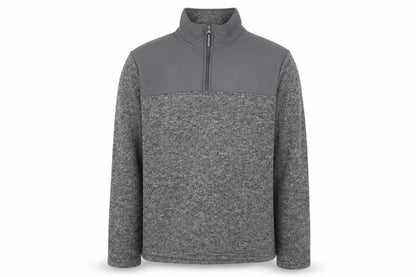 Mountain Warehouse Mens Grey Fleece 1/2 Zip Pullover Sweatshirt L