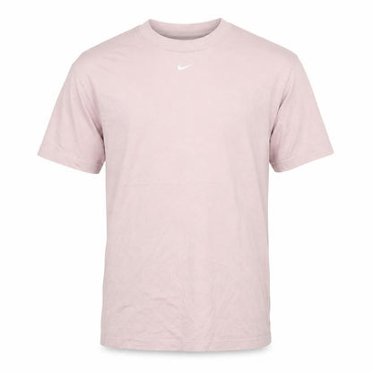 Nike Men's Pink Cotton Crew Neck Short Sleeve T-Shirt Size S