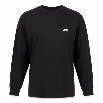 Vans Men’s Black Classic Fit Long Sleeve Cotton Top M