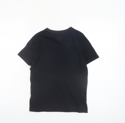 F&F Boys Black 8-9 Years Next Level Gamer Graphic Cotton T-Shirt