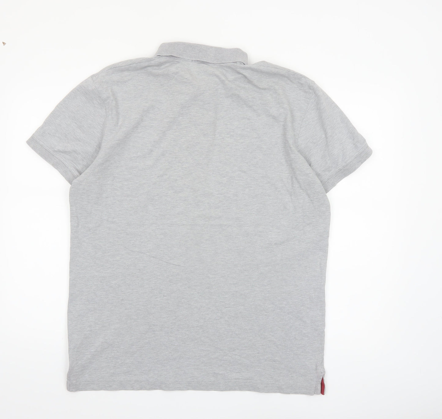 GANT Men’s Grey XL Cotton Elastane Polo Shirt