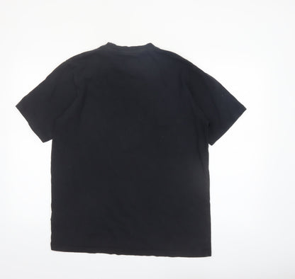 Dickies Men's Black Logo Graphic T-Shirt Size L