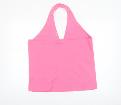 Marks and Spencer Women’s Pink Halter Neck Camisole Tank Top Size 22