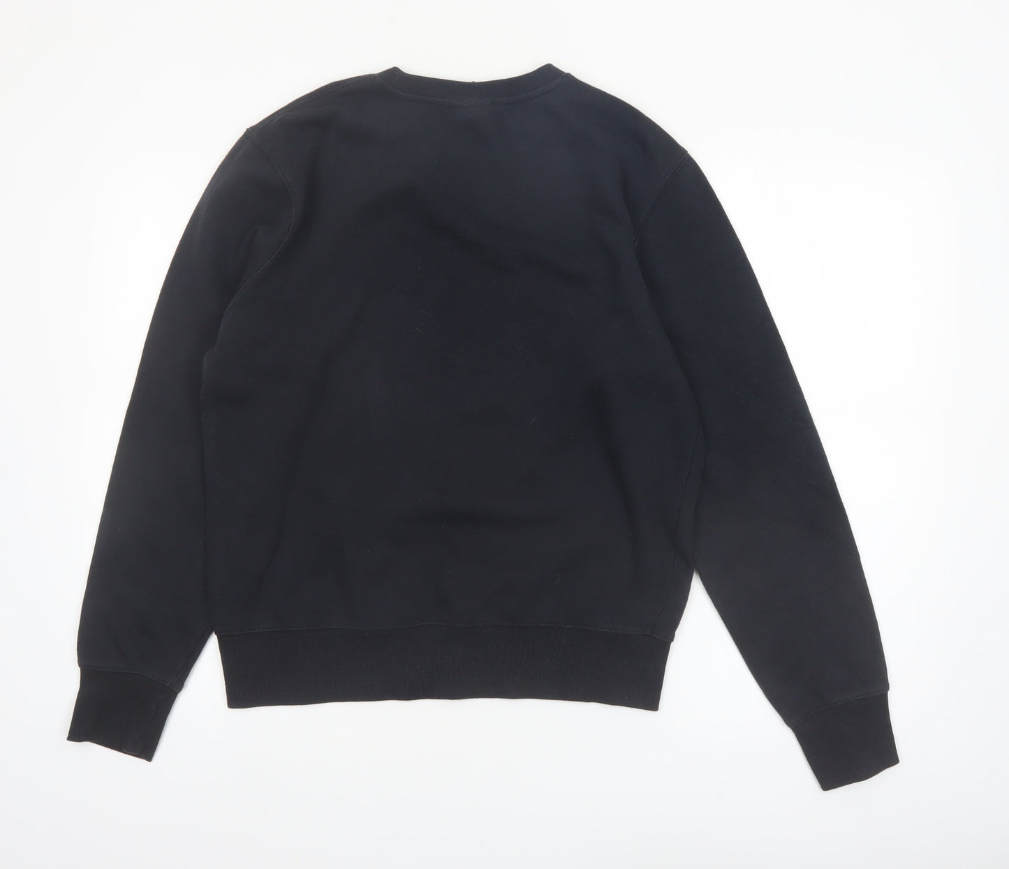 New Balance Men's Black Small Crew Neck Fleece Sweatshirt