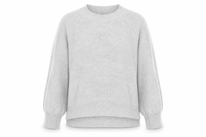 Marks & Spencer Womens Grey Alpaca Knit Pullover Jumper XL