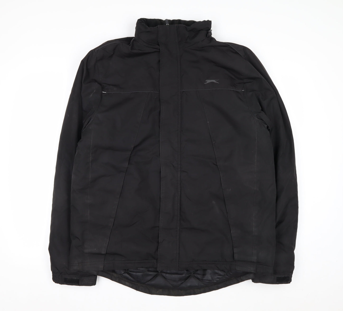 Slazenger Men's Black Medium Puffer Jacket Winter Coat