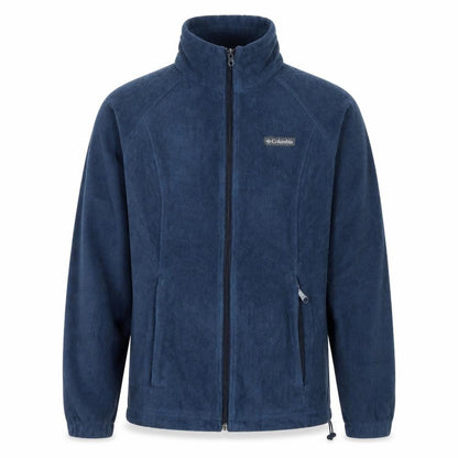 Columbia Men's Blue Fleece Full Zip Jacket Size S Outdoor