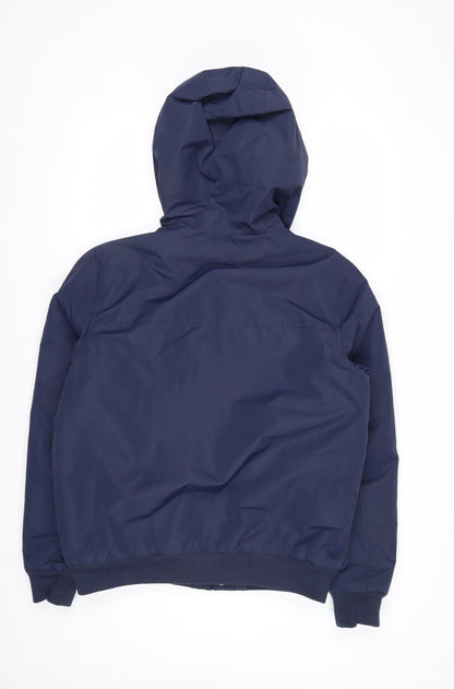 Primark Men’s Blue Hooded Padded Parka Jacket Size S