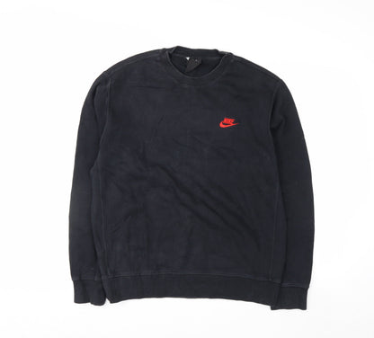 Nike Men's Black M Pullover Crew Neck Sweatshirt