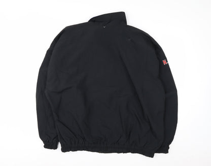Superior Sportswear Men's Black Windbreaker Jacket L Embroidered Chrysler Windsor