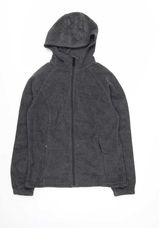 Columbia Men's Grey Fleece Full Zip Hoodie Size M