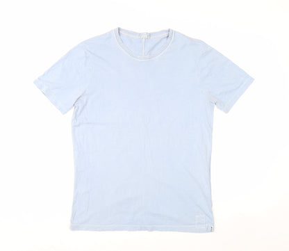 Jigsaw Women’s Blue Basic Cotton Short Sleeve T-Shirt Size S