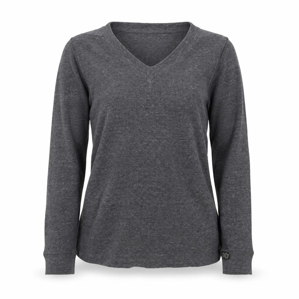 Diesel Women Grey V-Neck Knit Pullover Jumper Size S