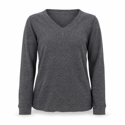 Diesel Women Grey V-Neck Knit Pullover Jumper Size S