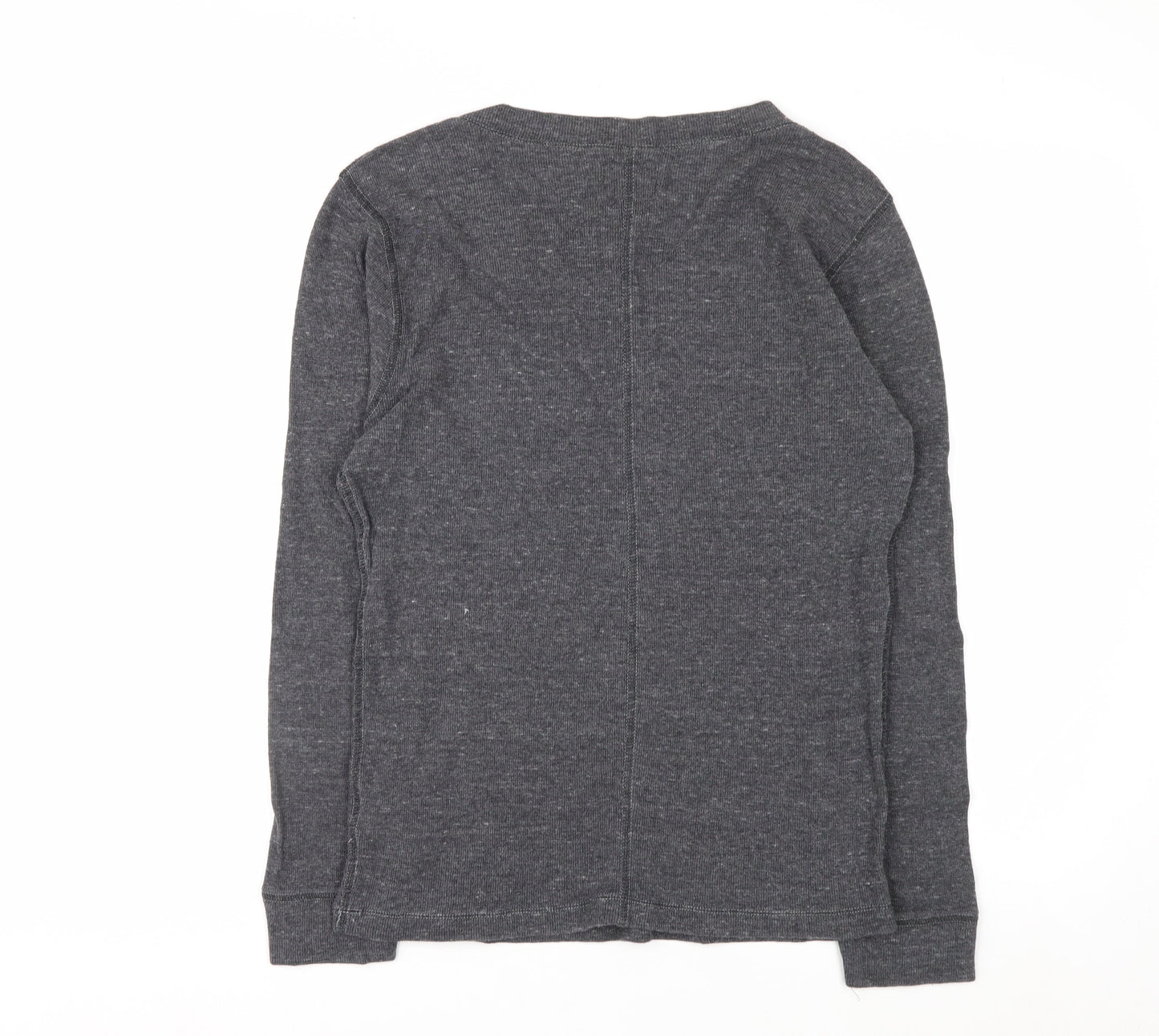 Diesel Women Grey V-Neck Knit Pullover Jumper Size S