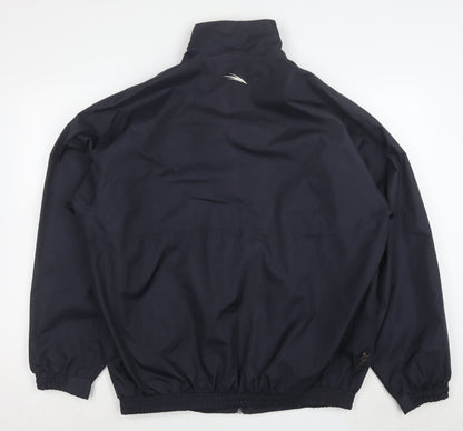 Donnay Golf Mens Blue Windbreaker Jacket Size M Water Resistant
