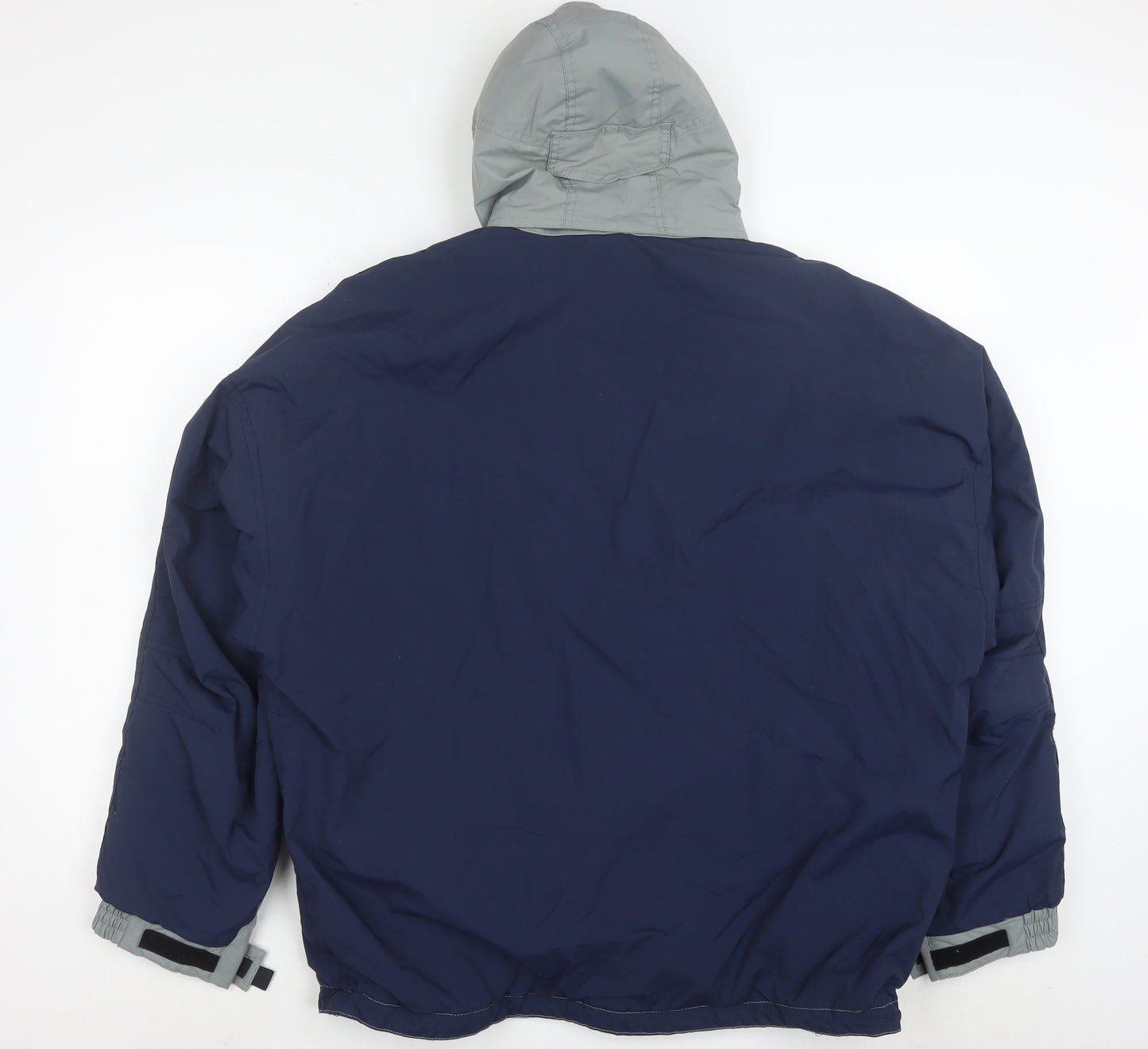 Gotcha Snowgear Men's Grey Hooded Ski Jacket Size L Waterproof