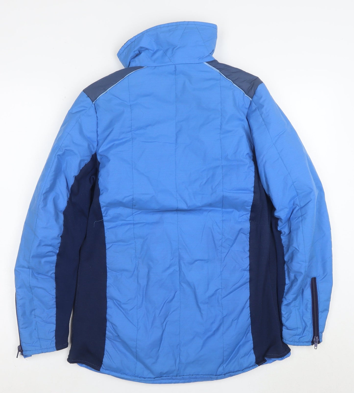 Aquatona Womens Blue Size 16 Puffer Jacket with Zip Pockets