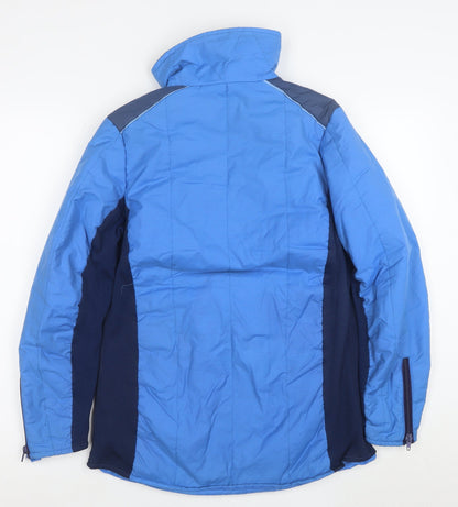 Aquatona Womens Blue Size 16 Puffer Jacket with Zip Pockets