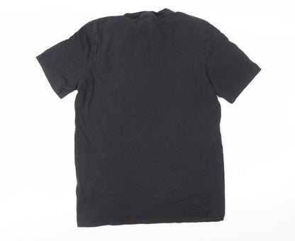 Adidas Men's Black Crew Neck Short Sleeve T-Shirt Size S