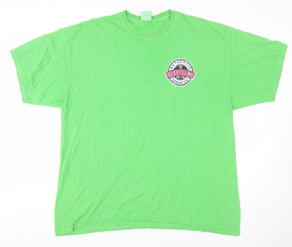 Bubba Gump Shrimp Co. Men's Green 2XL Graphic Cotton T-Shirt