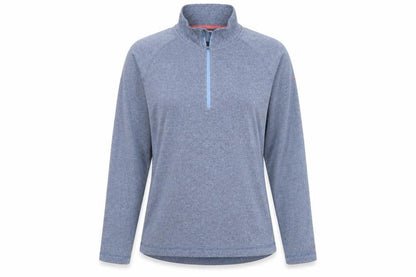Trespass Women Blue 1/2 Zip Pullover Sweatshirt UK 12 M