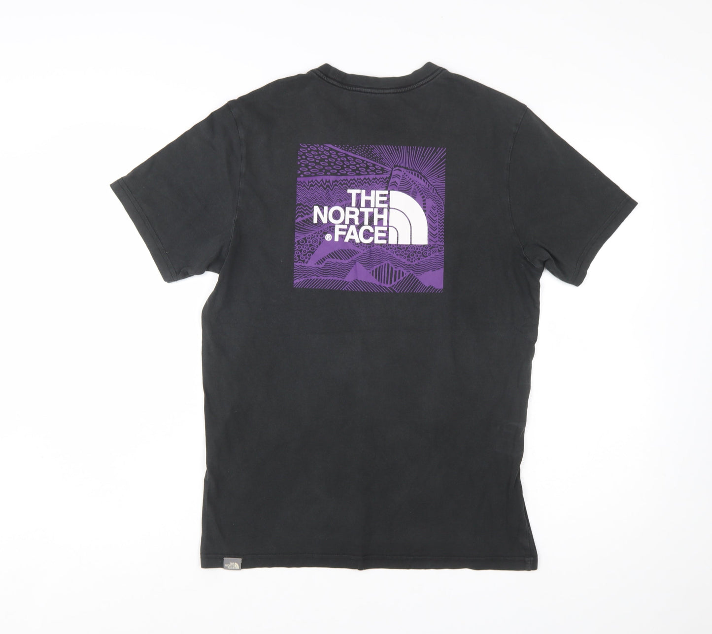The North Face Men's Black Cotton Short Sleeve Graphic T-Shirt S