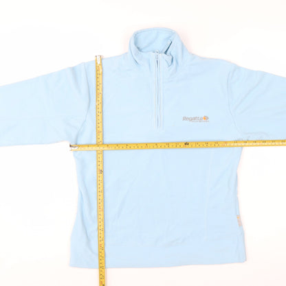 Regatta Womens Blue XS 1/2 Zip Fleece Pullover Sweatshirt
