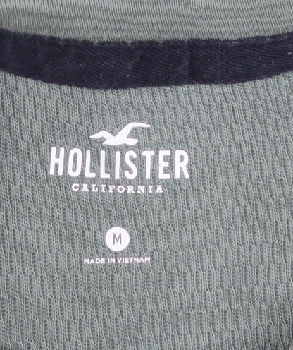 Hollister Men’s Green Long Sleeve Crew Neck Pullover Sweatshirt M