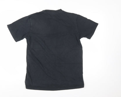 Berghaus Men’s Black Organic Cotton Graphic T-Shirt M Regular Fit