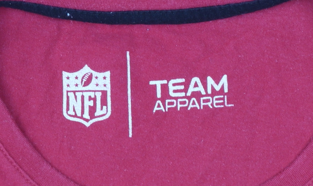Tu Men’s Red San Francisco 49ers NFL Short Sleeve T-Shirt Size L