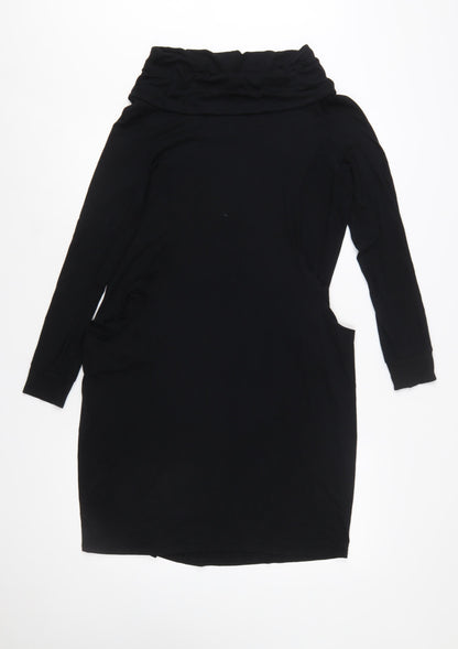 Marks and Spencer Women’s Black Size 14 Shift Jersey Dress