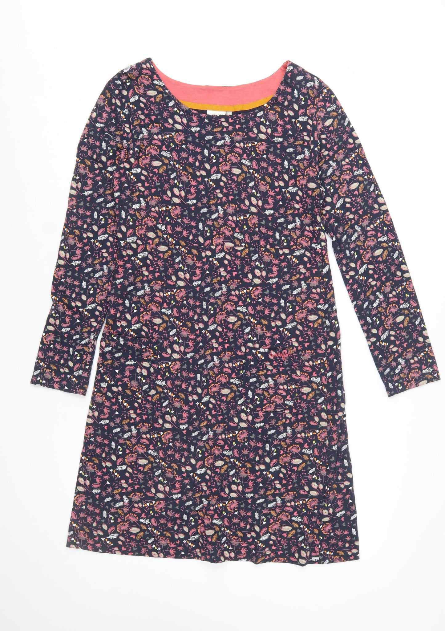 Weird Fish Womens Multicoloured Size 12 Shift Dress