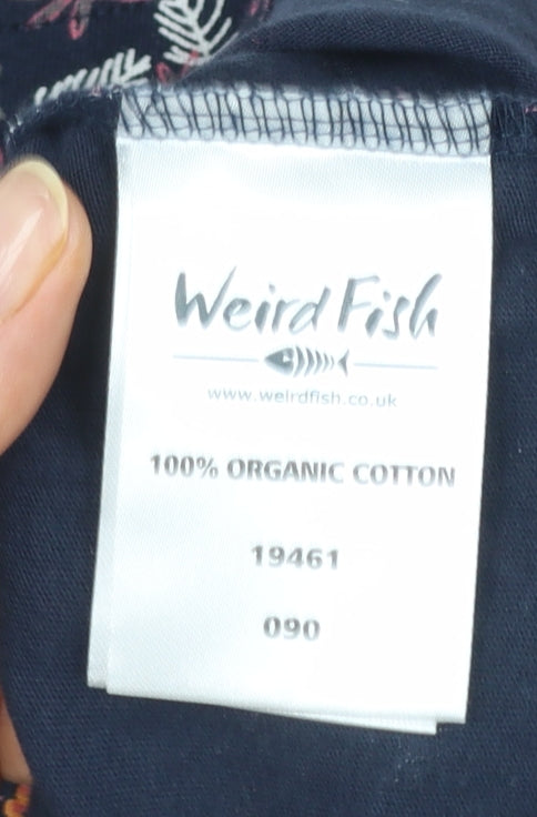 Weird Fish Womens Multicoloured Size 12 Shift Dress