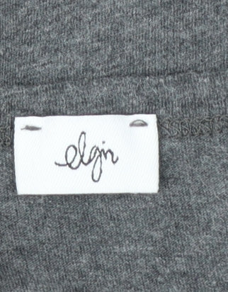 Elgin Men's Grey Supima Cotton Crew Neck Short Sleeve T-Shirt M