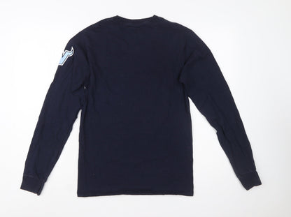 Champion Men's Blue Bay View Vikings Long Sleeve T-Shirt Size S