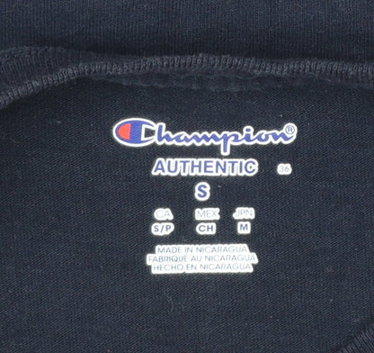 Champion Men's Blue Bay View Vikings Long Sleeve T-Shirt Size S