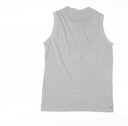 Slazenger Men's Grey Sleeveless Tank Top Size S Sportswear