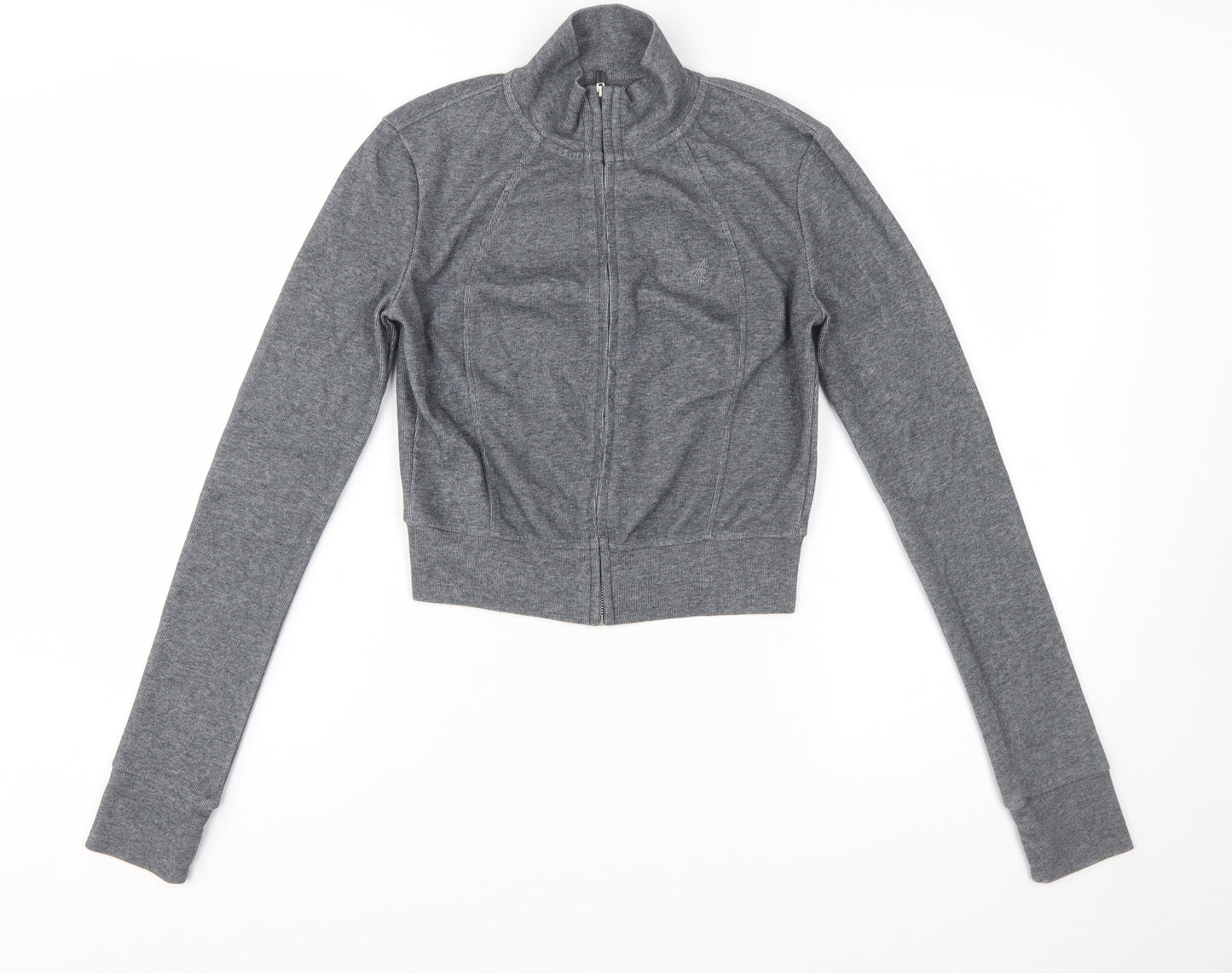 ARISEISM Girls Grey Full Zip Long Sleeve Sweatshirt Jacket M