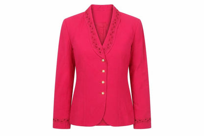 Kasper for A.S.L. Women's Pink Blazer Size 4 Formal Lined Jacket