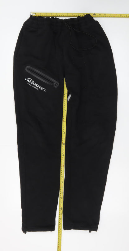 PRLFC Men’s Black Fleece Joggers L Regular Fit